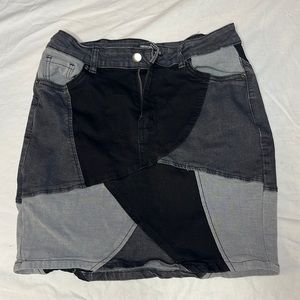 Jean skirt